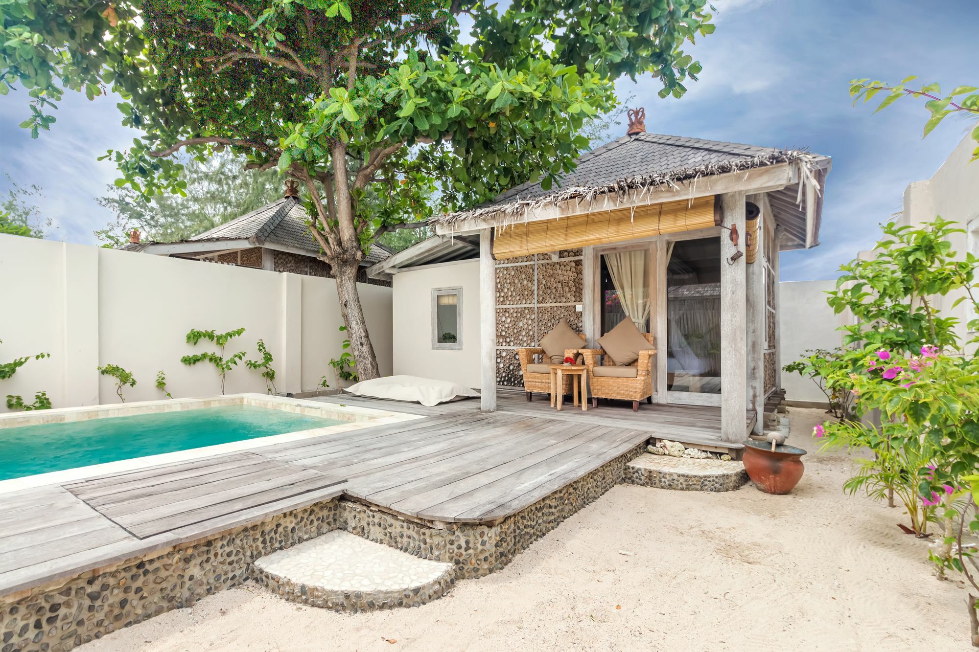 Avia Villa Resort Gili Meno Exterior foto