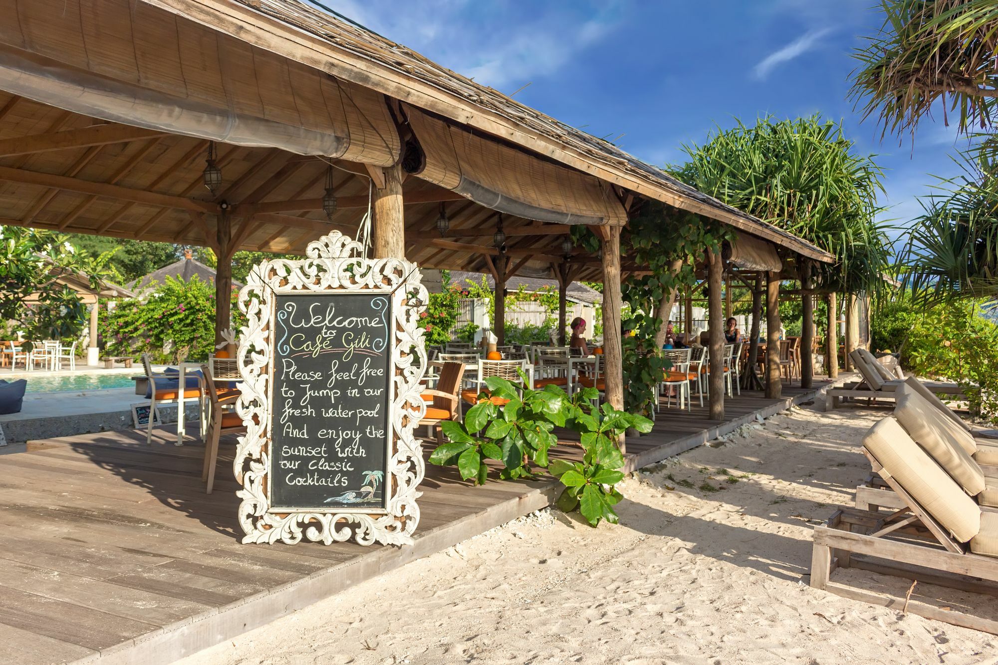 Avia Villa Resort Gili Meno Exterior foto